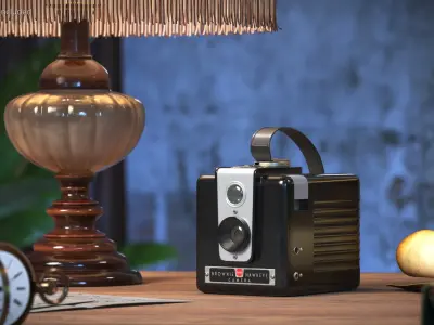  Vintage Kodak Brownie Hawkeye Camera 