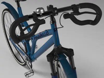 Bi-Cycle bicycle 3D model