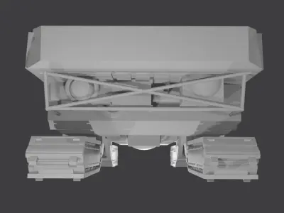 Rover 3D blender 3D model