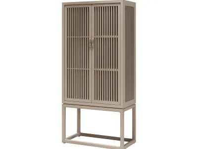 Chinese Antique Cabinet 293 3D model