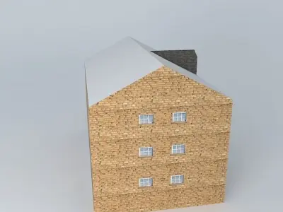 The Old Warehous Huddersfield Free 3D model