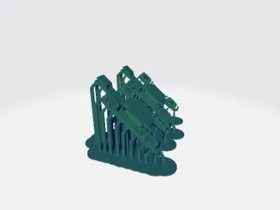 N Scale - Carrozza FS tipo 46 - bagagliaio 3D print model