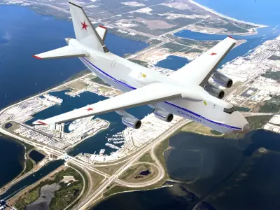 Antonov 124 3D model