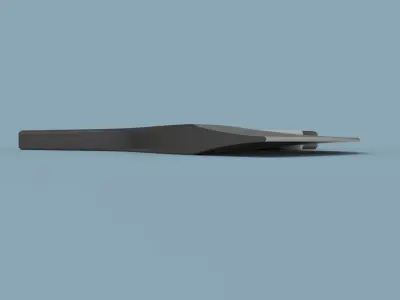 Shark knife 3D model