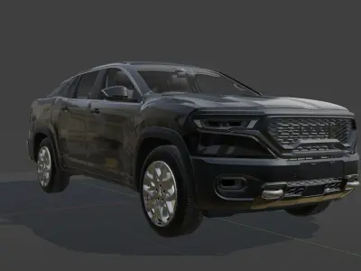 2027 Dodge Conquest SXT Free 3D model