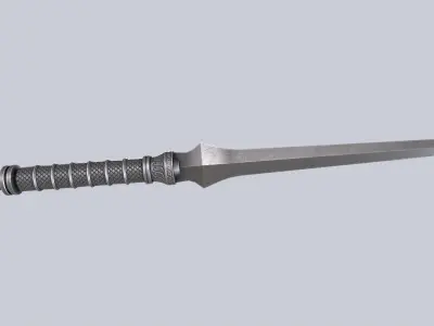 Dagger Low-poly 3D model buy