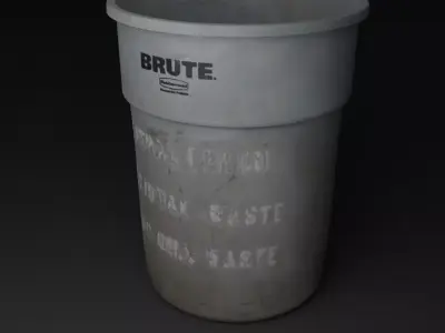 Trash Can 3D model buy