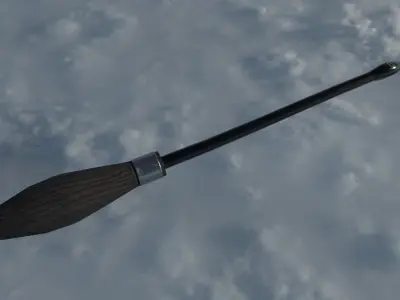 Nimbus 2001 Low-poly 3D model