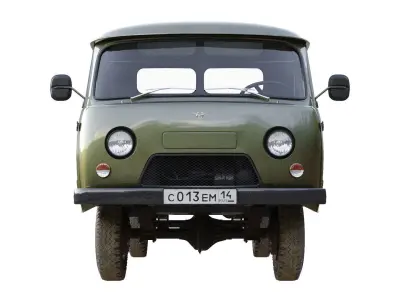 UAZ 452D 3D model
