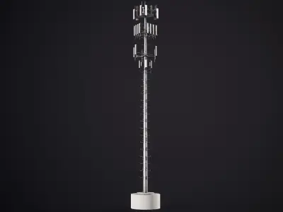Telecommunication Cell Tower PBR 3D model