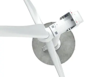 Wind Turbine Vestas with details 3D model