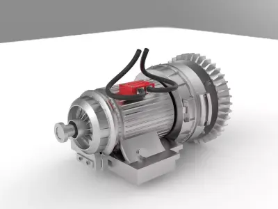 motor electric 3D model