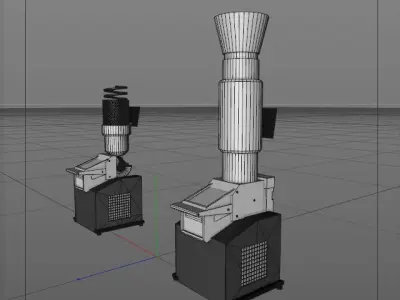 Hammer miller 3D model