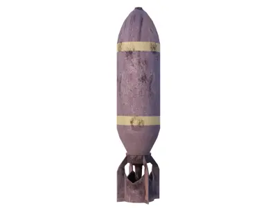 Rocket bomb Free 3D model