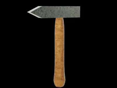 Hammer Free low-poly 3D model shop