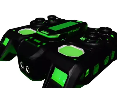 SciFi Compact Combat Drone 3D model
