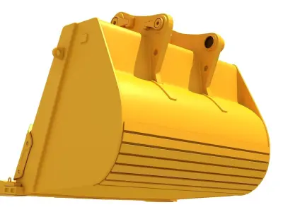 Excavator Bucket 3D model purchase