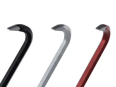 Industrial Crowbar Tool Free low-poly 3D model