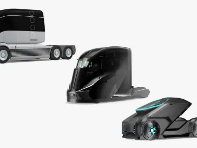  Futuristic Modern Trucks Collection  purchase