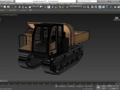 Heavy equipment - Vehicle 002 3D model