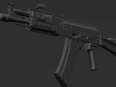 AK-105 ak - rifle 3D model