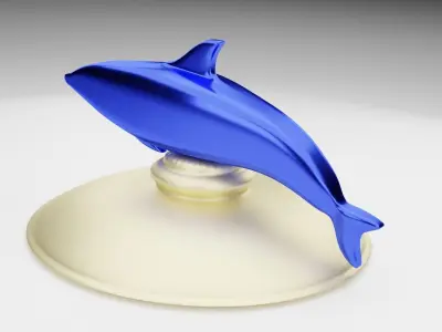 BLUE DOLPHIN 3D model