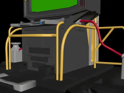 Industrial Computer 3D model