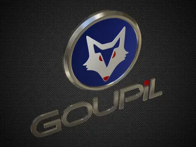 goupil logo 3D model