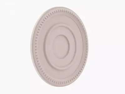 Classic Ceiling Medallion 41 Free 3D model purchase