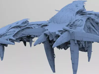 Genma Warship 2 designs  3D model