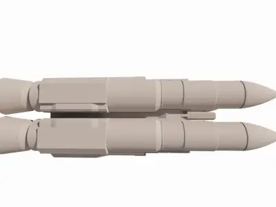 Spaceship-spacecraft 3D model