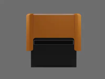 Automatic Stamp 3D model