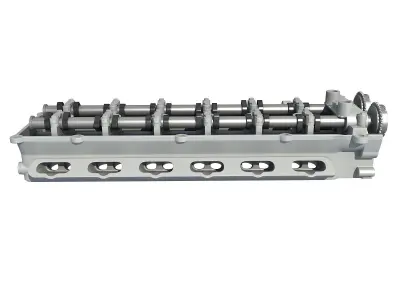Engine Cylinder Head 3D model Polygon mesh