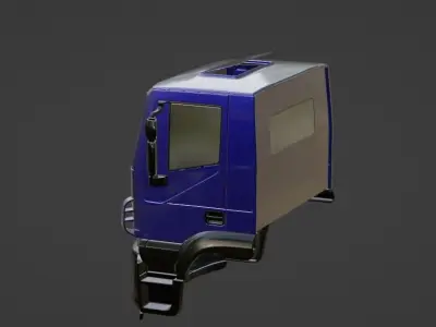 IVECO STRALIS AD 450 6-4 2005 TRUCK 3D print model