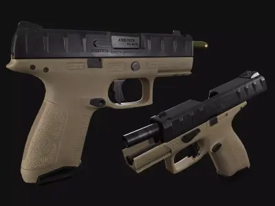 Beretta APX Centurion Low-poly 3D model