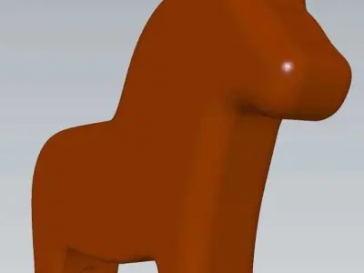Wonderful Horse Home Decoration  And Toy 3D model