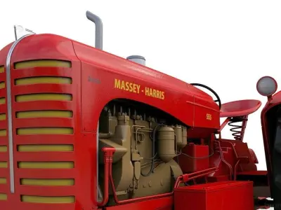 Massey Harris 555 1958 3D model