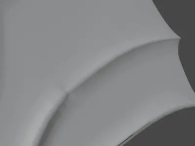 Bat Wings Low-poly 3D model
