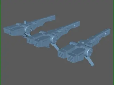 SPACE COMMUNIST MARKSMAN DRONE 3D print model