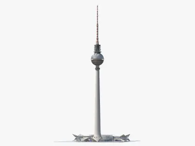 Television Tower Berliner Fernsehturm 3D model