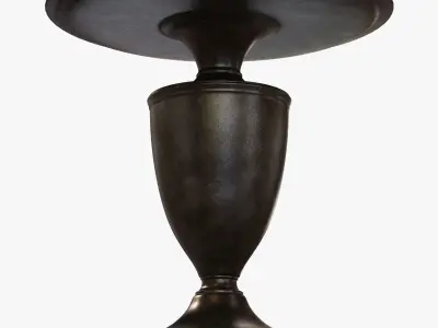 Restoration Hardware KLISMOS ROUND SIDE TABLE 3D model