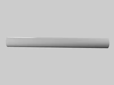 Polypropylene pipes 3D model