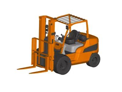Cat Lift Truck 3D model