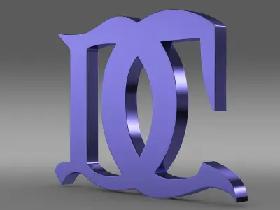 Darracq Logo 3D model