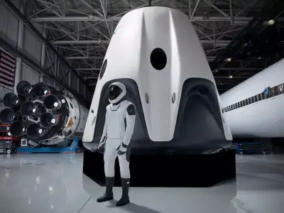 astronaut spacesuit 3D model