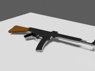 STG 44  - Low Poly model Free low-poly 3D model