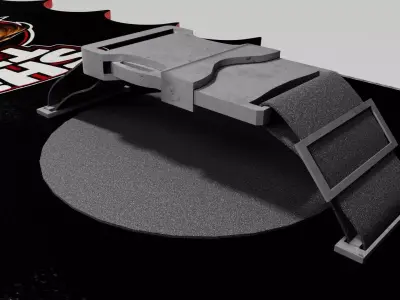 CUBI Shih Tzu Mk II Hoverboard with case 3D model