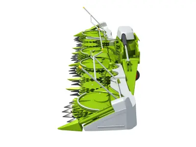 Harvester Threshing Header 3D model