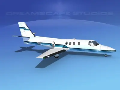 Cessna 500 Citation I V10 3D model