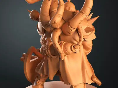 Traitor support Ogres x3 3D print model